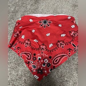 UW Madison Badgers Bandana Top